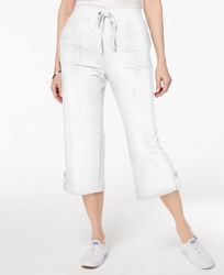 Karen Scott Petite Pull-On Capri Pants, Created for Macy's