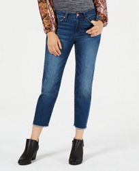 Style & Co Petite High-Rise Cropped Raw-Hem Jeans, Created for Macy's