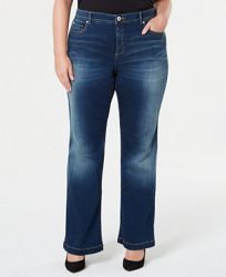 I. n. c. Plus Size Tummy Control Bootcut Jeans, Created for Macy's