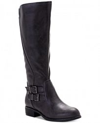 Style & Co Milah Wide-Calf Boots, Created for Macy's Women's Shoes