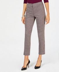 Nine West Houndstooth Tapered Pants