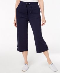 Karen Scott French Terry Capri Pants, Created for Macy's