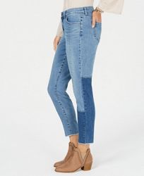 Style & Co Seam-Detailed Curvy-Fit Skinny Jeans, Created for Macy's