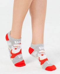 Charter Club Women's Beachy Santa Low-Cut Socks, Created for Macy's