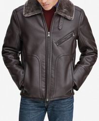 Marc New York Men's Fleece-Collar Jacket