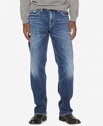 Silver Jeans Co. Men's Grayson Easy-Straight Fit Stretch Jeans