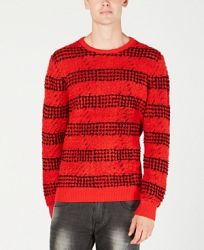I. n. c. Men's Chunky Striped Sweater, Created for Macy's