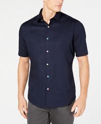 Alfani Men's Floral-Button Shirt, Created for Macy's