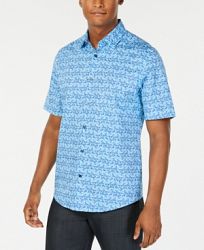 Alfani Men's Floral-Print Shirt, Created for Macy's