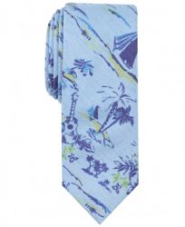 Penguin Men's Pacific Print Skinny Tie