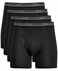 AlfaTech by Alfani Men's 4-Pk. Mesh Boxer Briefs, Created for Macy's