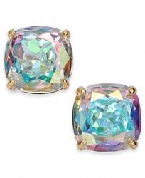 kate spade new york Gold-Tone Crystal Square Stud Earrings