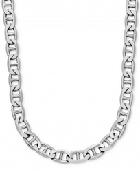 Mariner Link 24" Chain Necklace in Sterling Silver