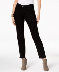 Style & Co Petite Natural Straight-Leg Ankle Jeans, Created for Macy's