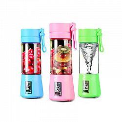 2017 New 380ml USB Juicer Fashion And Portable Juicer Cup Rechargeable Battery Juice Blender Juicer Squeezers & Reamers - green