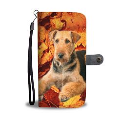 Airedale Terrier Wallet Case- Free Shipping - iPhone 7 / 7s