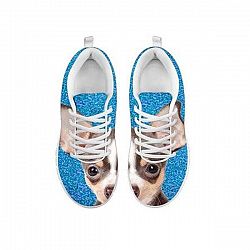 Amazing Cute Chihuahua Print Running Shoes For Women-Free Shipping-For 24 Hours Only - Women's Sneakers - White - Amazing Chihuahua Print Running Shoes For Women-Free Shipping / US6 (EU37)