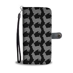 Australian Terrier 2nd Pattern Print Wallet Case-Free Shipping - iPhone 8