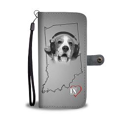 Beagle Print Wallet Case- Free Shipping-IN State - Samsung Galaxy S6 Edge PLUS