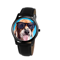 Beagle Unisex Wrist Watch - Free Shipping - 38mm