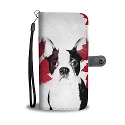 Cute Boston Terrier Print Wallet Case-Free Shipping - Xiaomi Mi 6