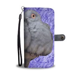 Cute Diamond Dove Bird Print Wallet Case-Free Shipping - Samsung Galaxy S9 PLUS