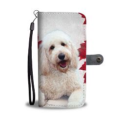 Cute Goldendoodle Print Wallet Case- Free Shipping - iPhone 6 Plus / 6s Plus