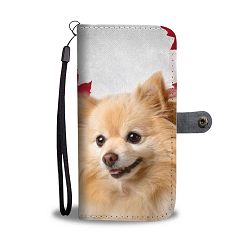 Cute Pomeranian Print Wallet Case- Free Shipping - Xiaomi Mi 5X