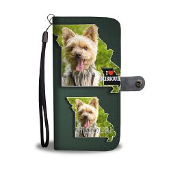 Cute Yorkie Print Wallet Case-Free Shipping-MO State - iPhone 7 Plus / 7s Plus