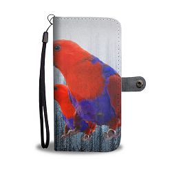 Eclectus Parrot Print Wallet Case-Free Shipping - Huawei P10 +