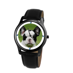 French Bulldog Unisex Wrist Watch-Free Shipping - 31mm