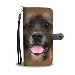 Leonberger Dog Print Wallet Case-Free Shipping - iPhone 4 / 4s