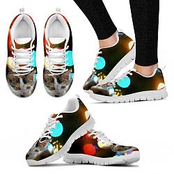 Lisa Zoeller/Cat-Running Shoes For Women-3D Print-Free Shipping - Women's Sneakers - White - Lisa Zoeller/Cat-Running Shoes For Women-3D Print-Free Shipping / US11.5 (EU43)