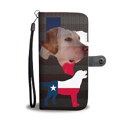 Lovely Labrador Print Wallet Case-Free Shipping-TX State - Samsung Galaxy A5