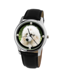 Poodle Unisex Wrist Watch- Free Shipping - 38mm