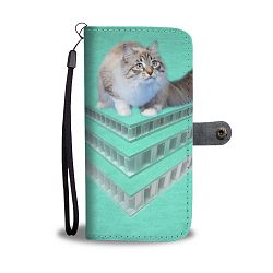 Ragamuffin Cat Print Wallet Case-Free Shipping - Xiaomi Mi 5X