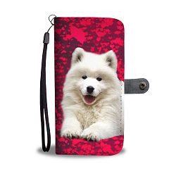 Samoyed Dog Print Wallet Case-Free Shipping - Huawei P9 +
