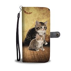 Siberian Cat Print Wallet Case-Free Shipping - Motorola Moto Z Force