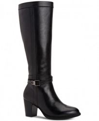 Giani Bernini Rozario Memory-Foam Wide-Calf Dress Boots, Created for Macy's Women's Shoes