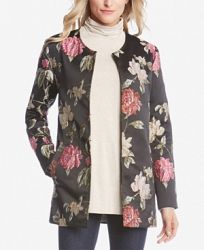 Karen Kane Floral Jacquard Jacket