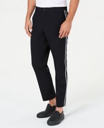 I. n. c. Men's Slim-Fit Cropped Side-Stripe Pants, Created for Macy's