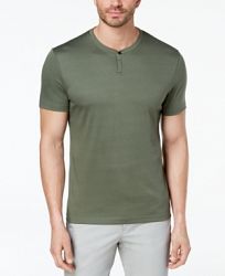 Alfani Men's Soft Touch Stretch Henley, Created for Macy's