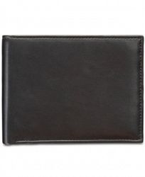 Perry Ellis Men's Manhattan Smooth Leather Passcase Wallet