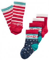 First Impressions Baby Boys & Girls 3-Pk. Holiday Socks, Created for Macy's