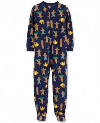 Carter's Little & Big Boys Fleece Bear-Print Pajamas