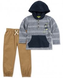 Kids Headquarters Baby Boys 2-Pc. Hooded Top & Jogger Pants Set