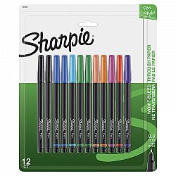 Sharpie Fine Point Style Pens - 0.8mm - 12 Pack