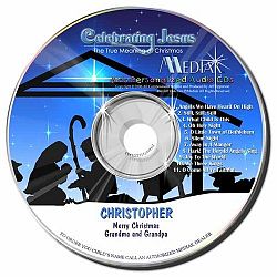 Celebrating Jesus Personalized Kids Music CD