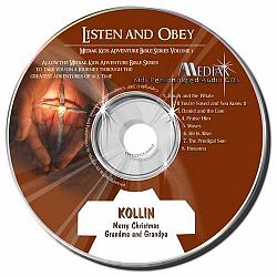 Listen and Obey Personalized Kids Music CD
