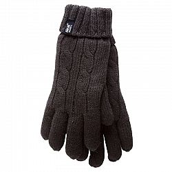 Heat Holders Ladies Knit Gloves - Black - Small